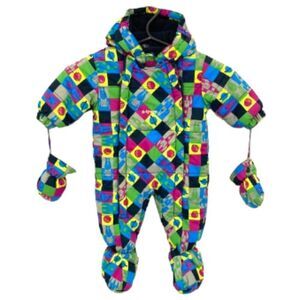 X-Trem Gusti Bright Graphic Robot One-Piece Snow Toaster Suit 9 Months